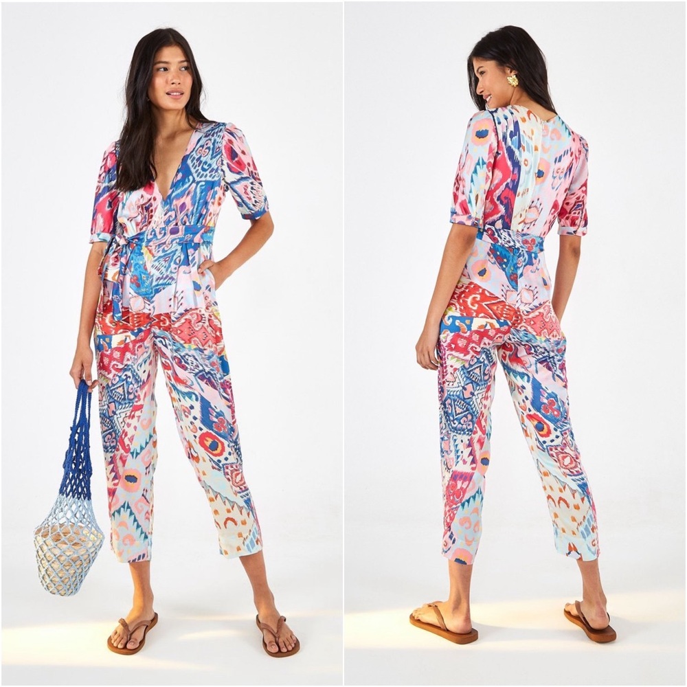 Farm Rio Boboikat Jumpsuit in Multi